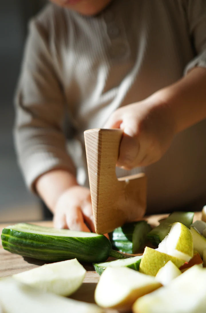 SKÅGFÄ Skagfa Montessori Messer aus Holz für Kinder