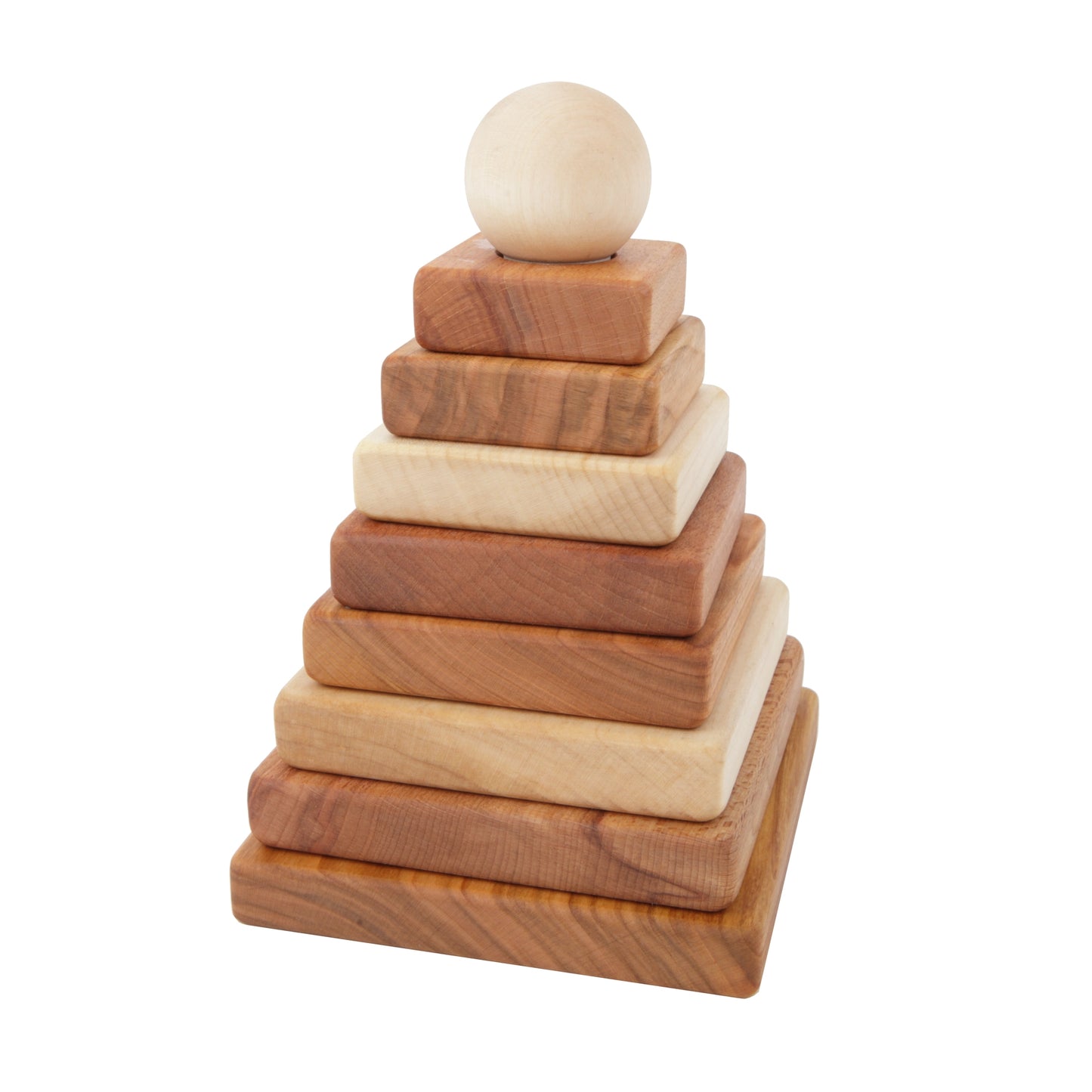 Wooden Story Stapelturm Pyramide Natur