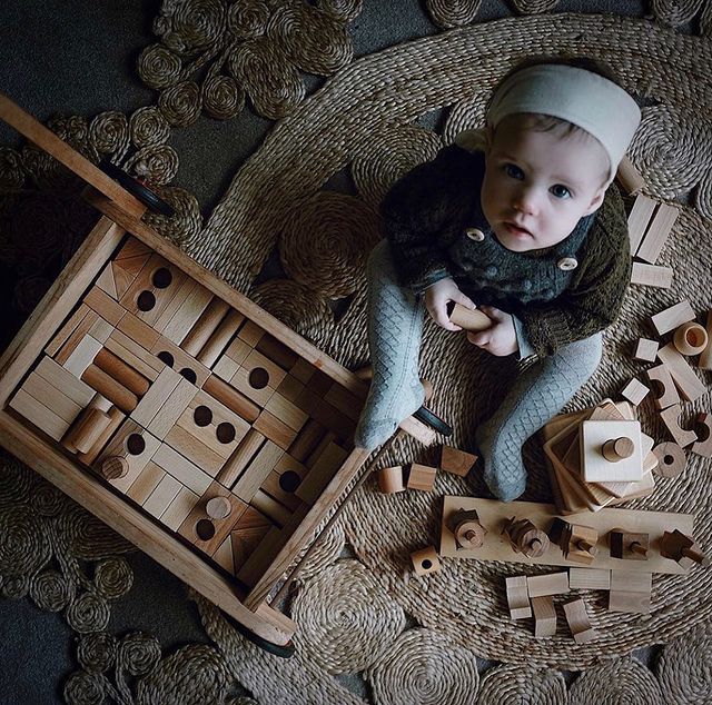 Wooden Story - Steckspielzeug Natur